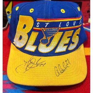Vintage Logo Athletic St Louis Blues SnapBack Hat